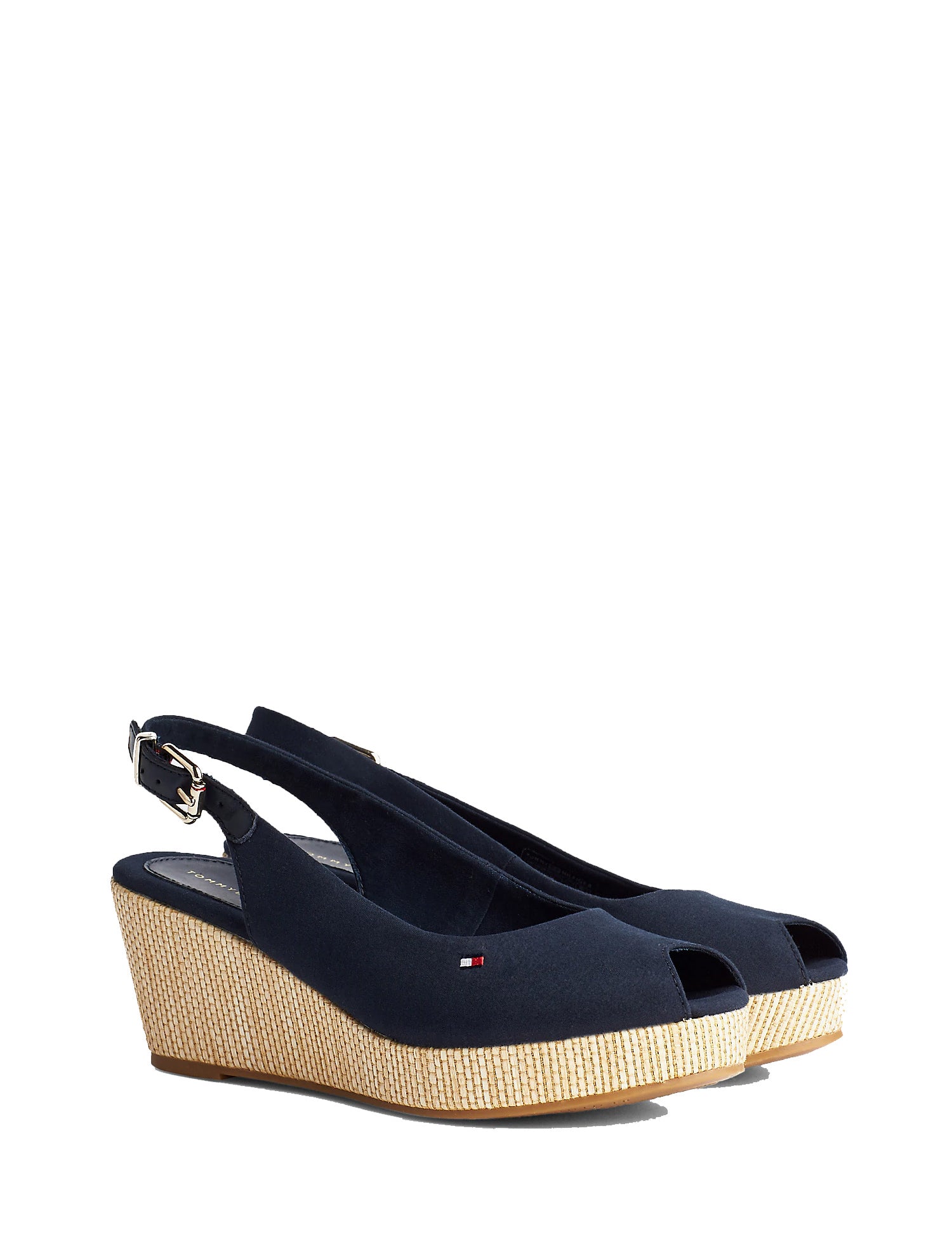 Sandali zeppa Blu Tommy Hilfiger