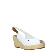 Sandali zeppa Bianco Tommy Hilfiger