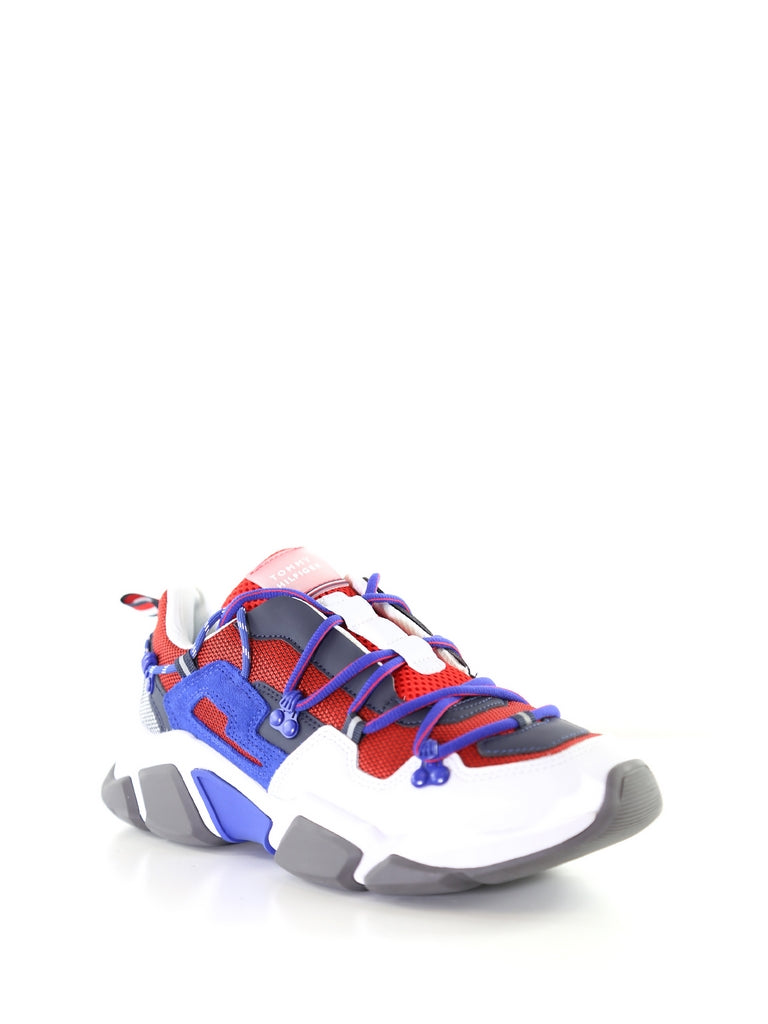 Sneakers Bianco Rosso Tommy Hilfiger