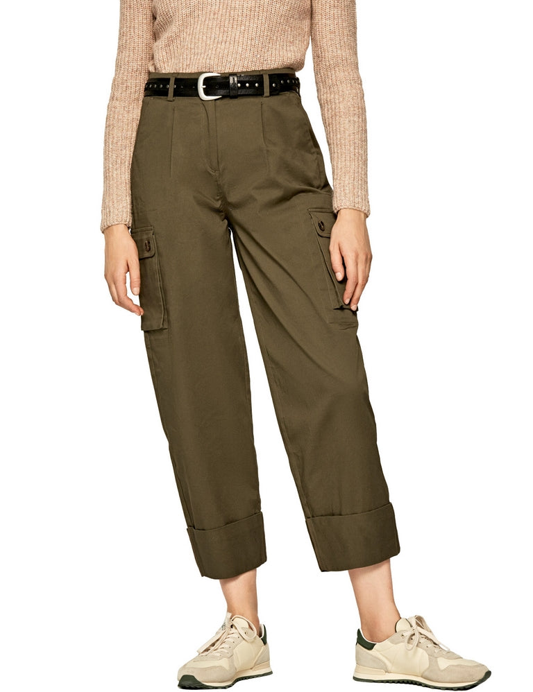 Pantaloni Verde Pepe Jeans