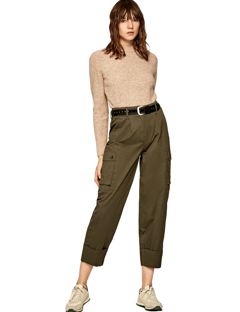 Pantaloni Verde Pepe Jeans