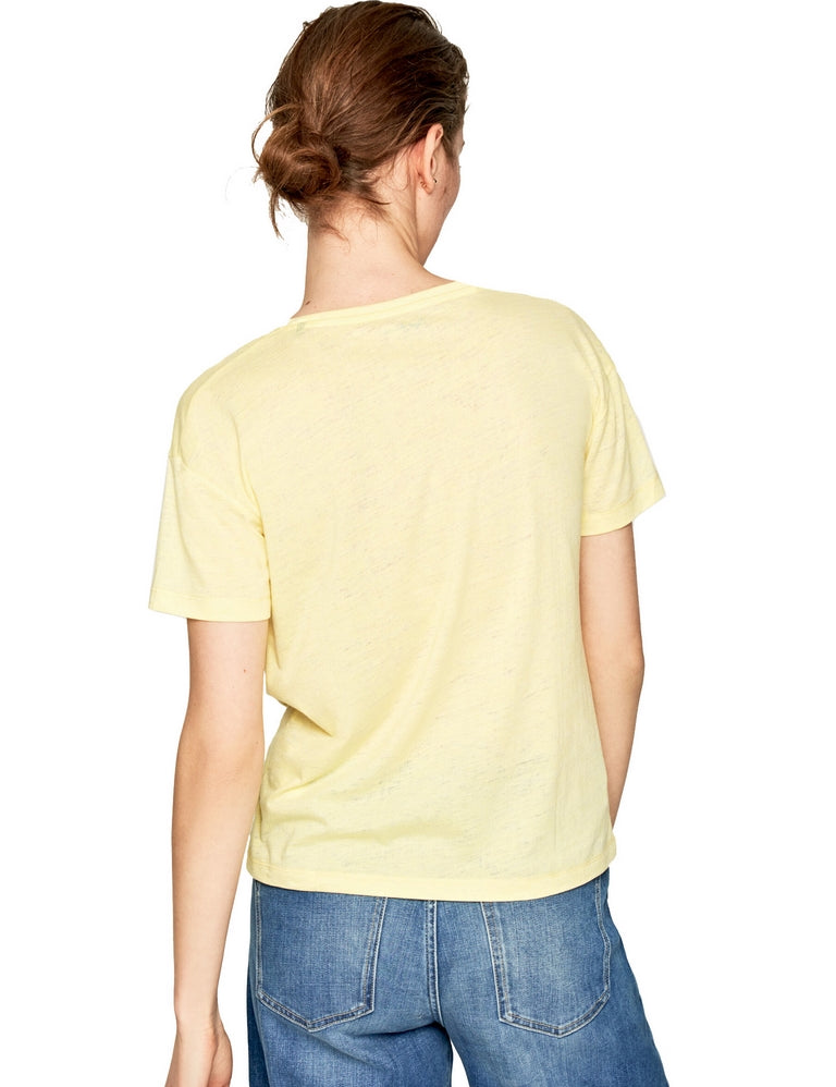 T-shirt Giallo Pepe Jeans