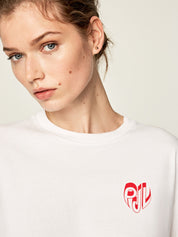 T-shirt Bianco Pepe Jeans
