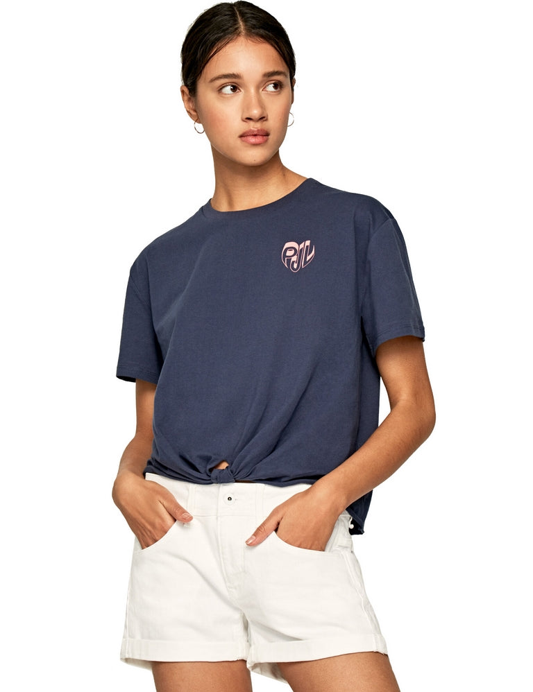 T-shirt Blu Pepe Jeans