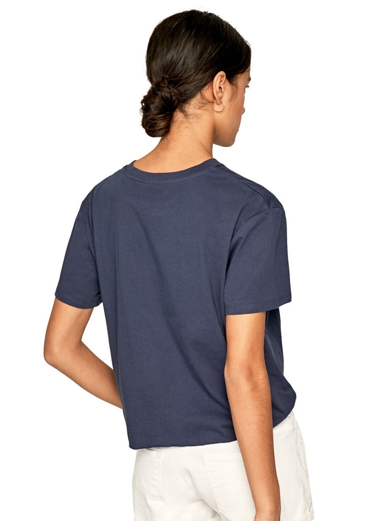 T-shirt Blu Pepe Jeans