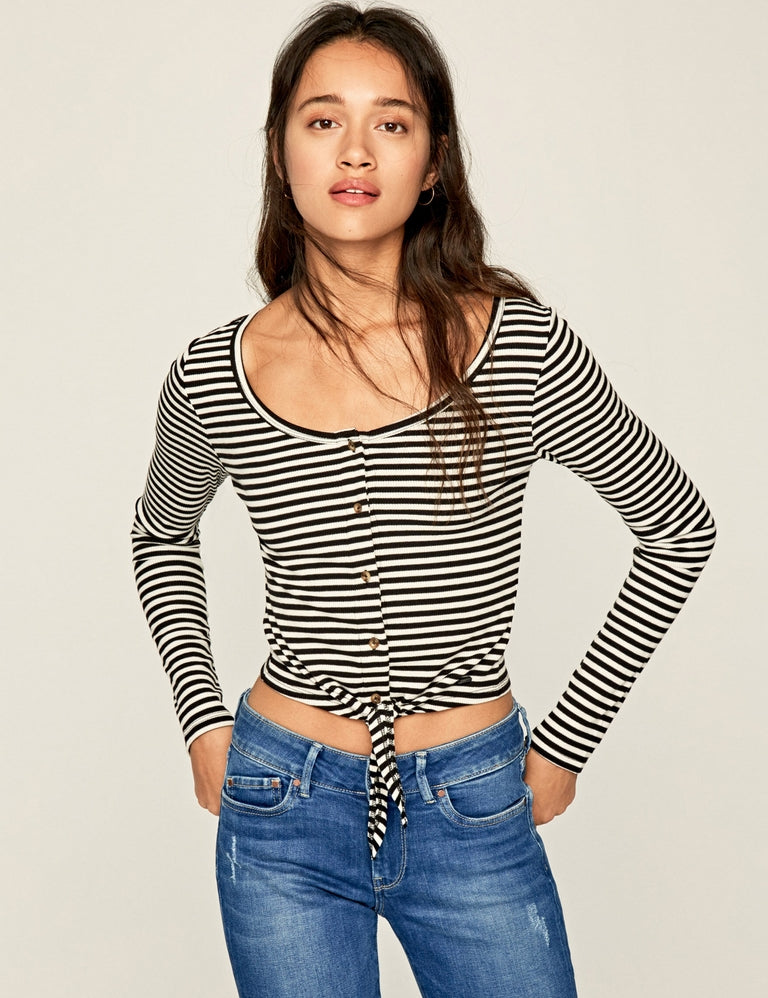 T-shirt Nero Pepe Jeans