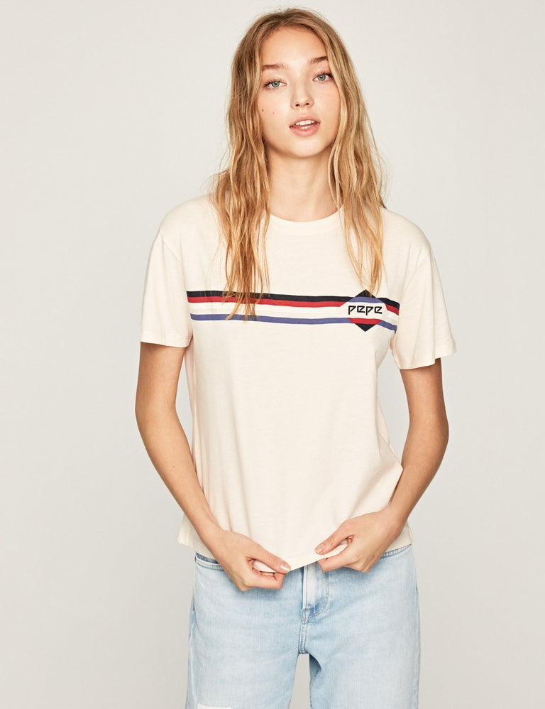 T-shirt Rosa Pepe Jeans