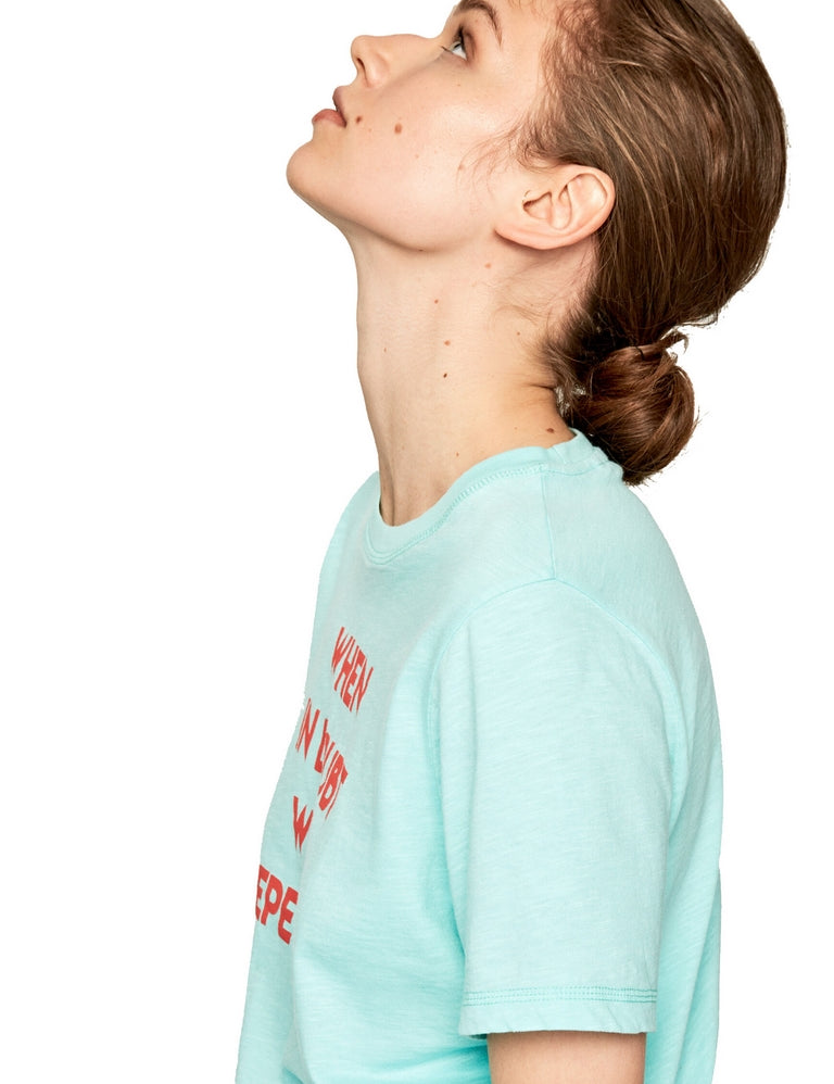 T-shirt Blu Pepe Jeans