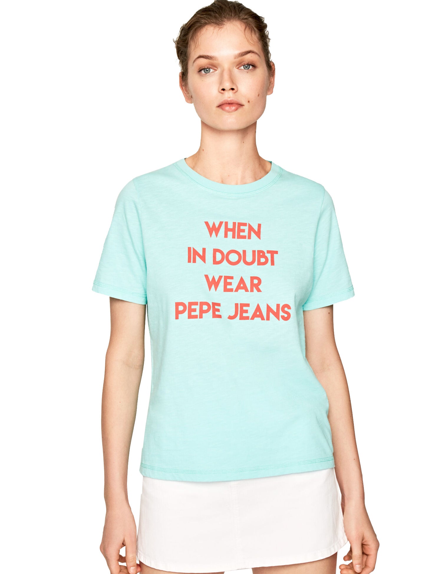 T-shirt Blu Pepe Jeans