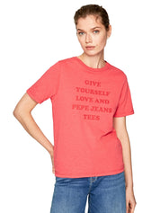 T-shirt Rosso Pepe Jeans