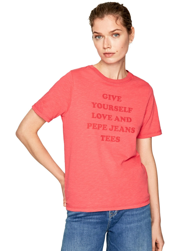 T-shirt Rosso Pepe Jeans