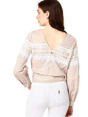 Bluse Beige Liu-jo