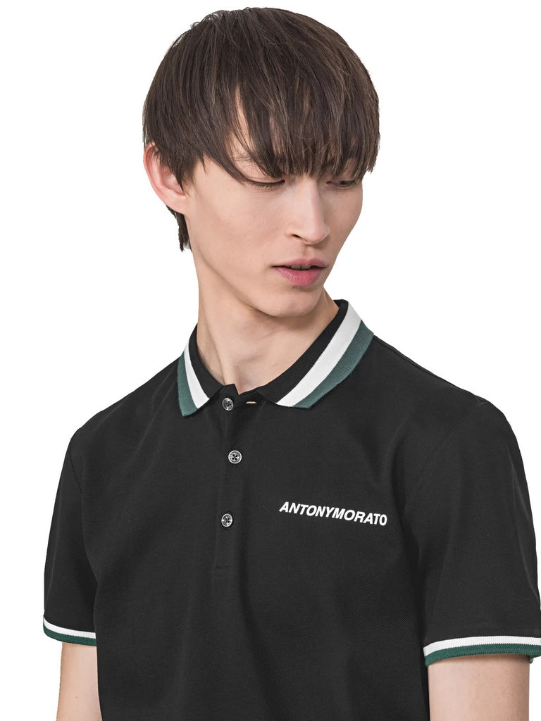 Polo Nero Antony Morato