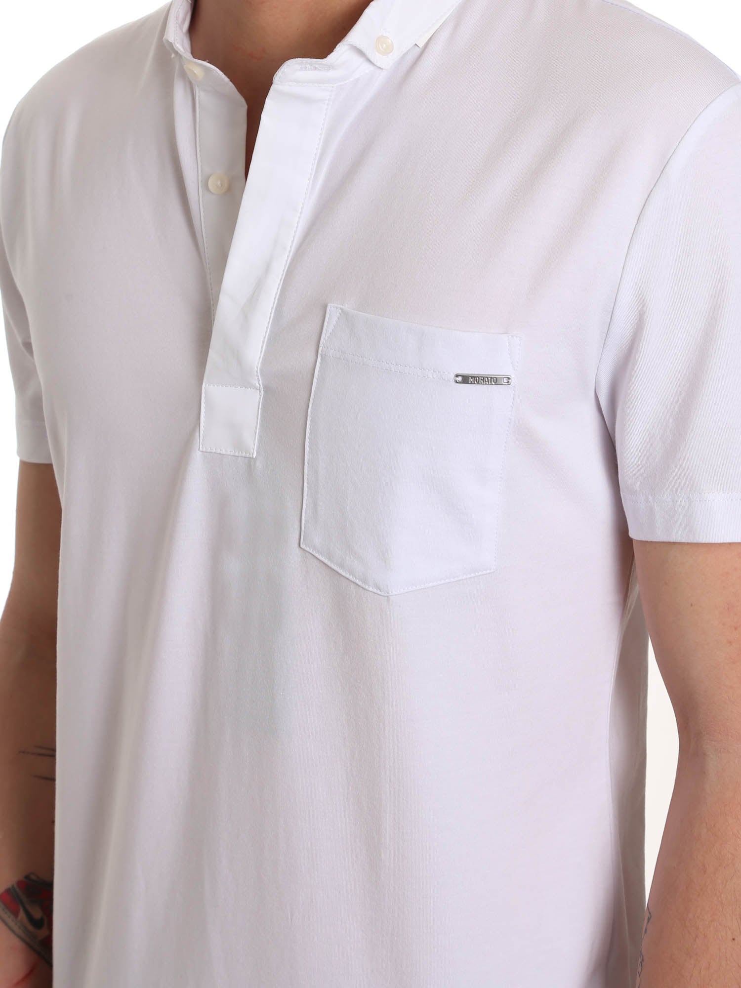 Polo Bianco Antony Morato