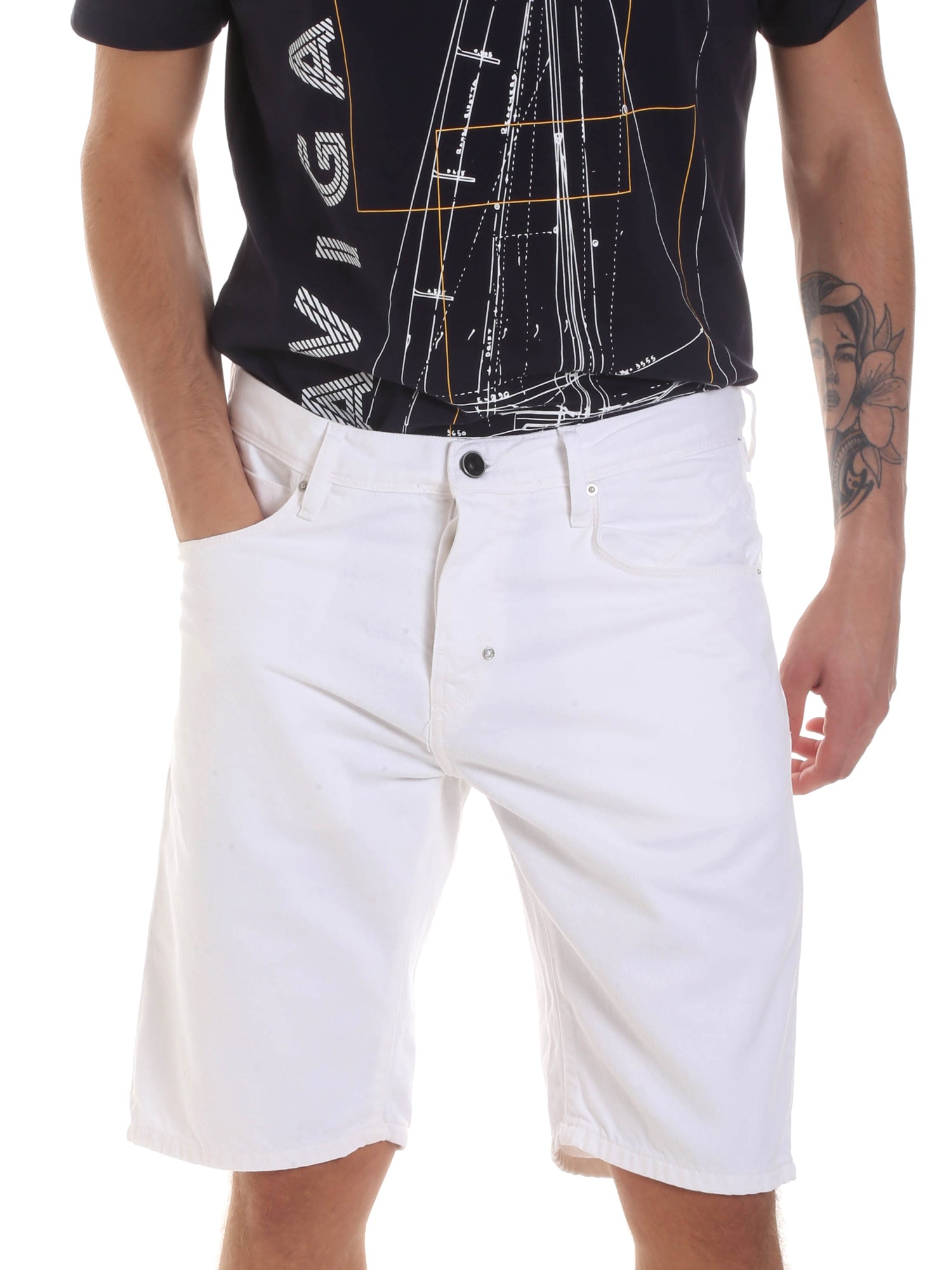 Bermuda Bianco Antony Morato