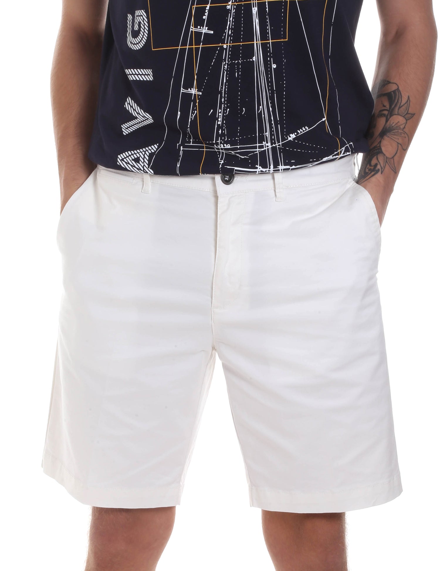 Bermuda Bianco Navigare