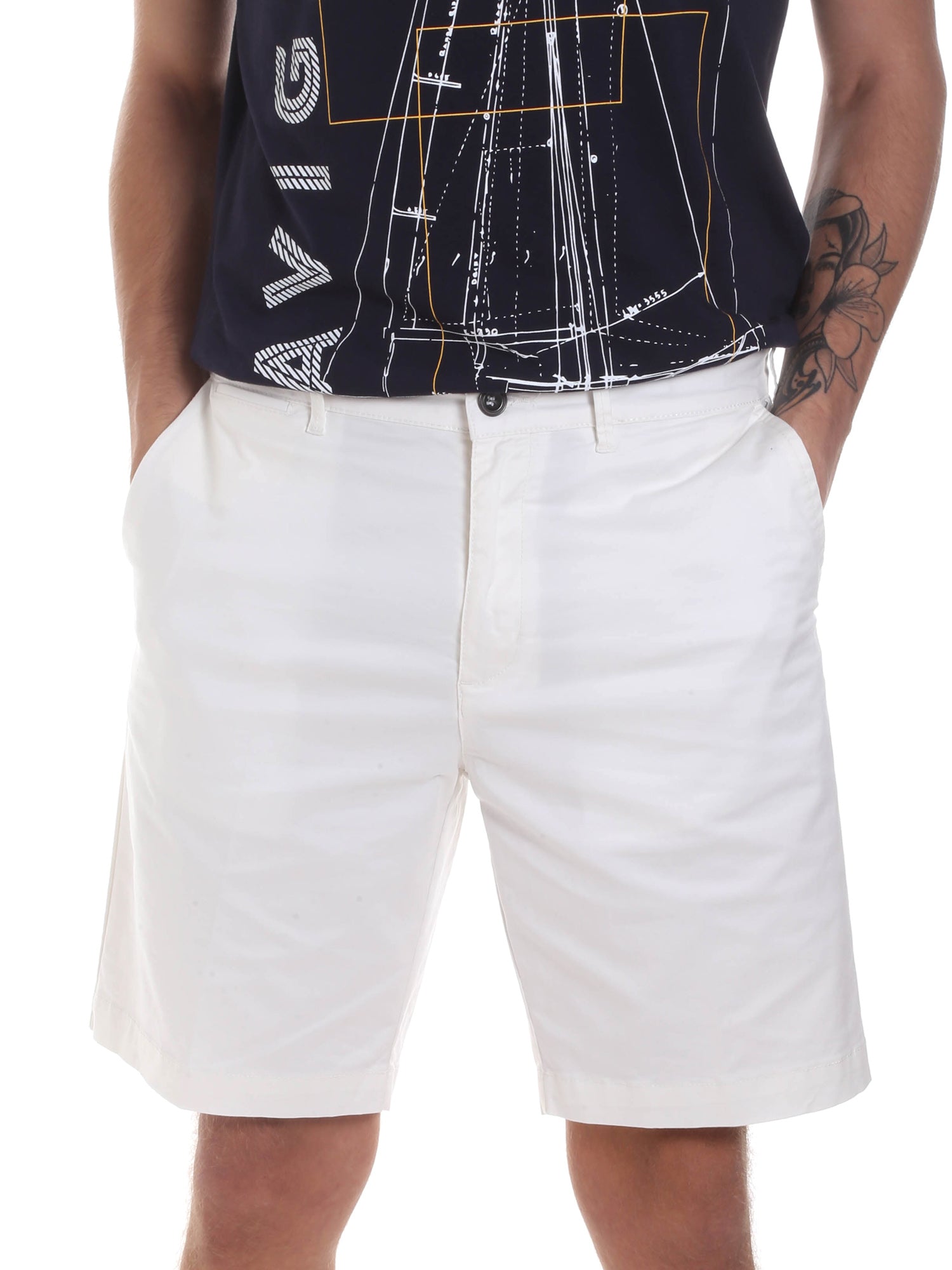 Bermuda Bianco Navigare