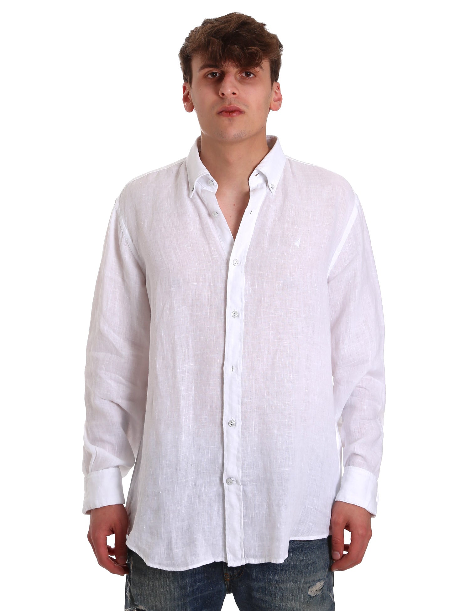 Camicie Bianco Navigare