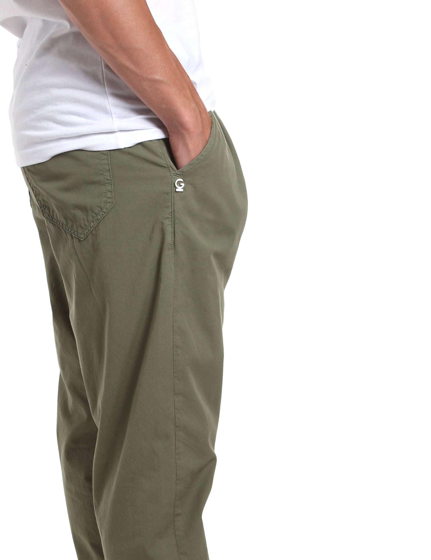 Pantaloni Verde Gaudi Jeans