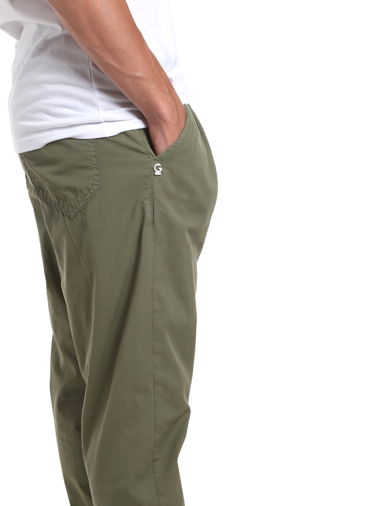 Pantaloni Verde Gaudi Jeans