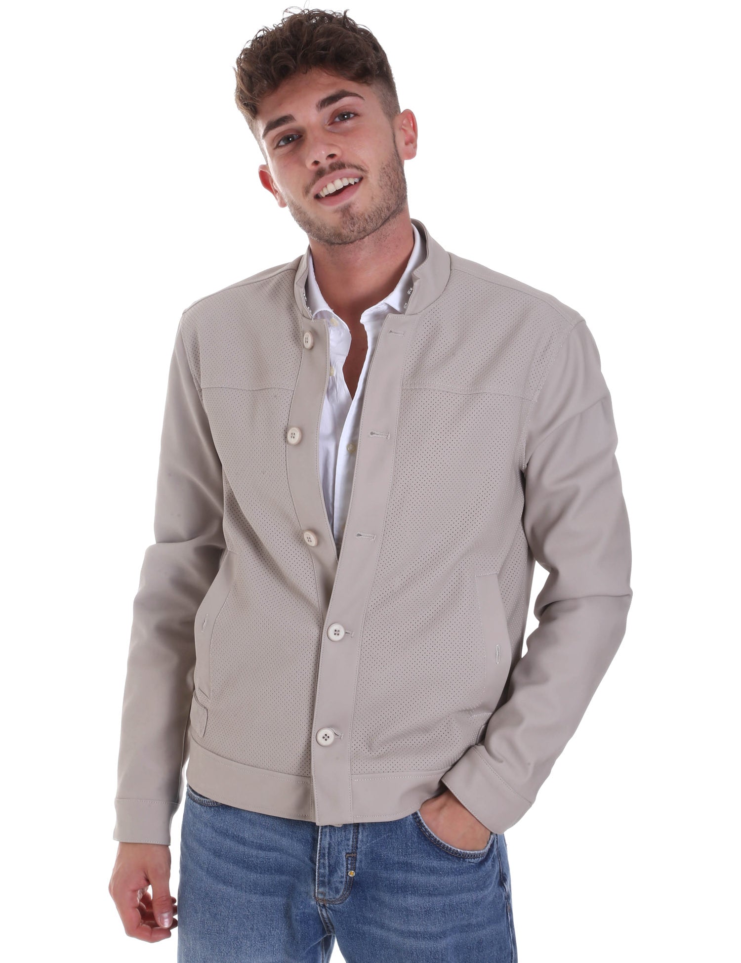 Giacche Grigio Gaudi Jeans