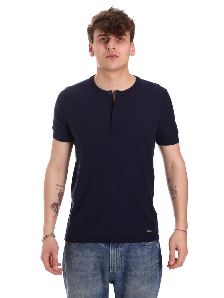 T-shirt Blu Scuro Gaudi Jeans
