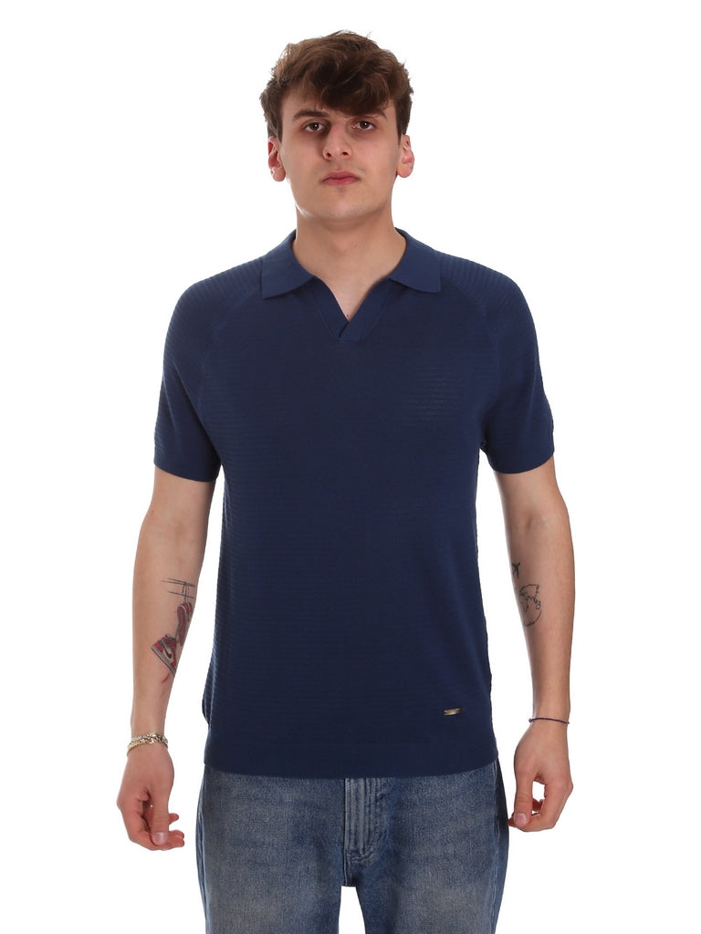 Polo Blu Gaudi Jeans