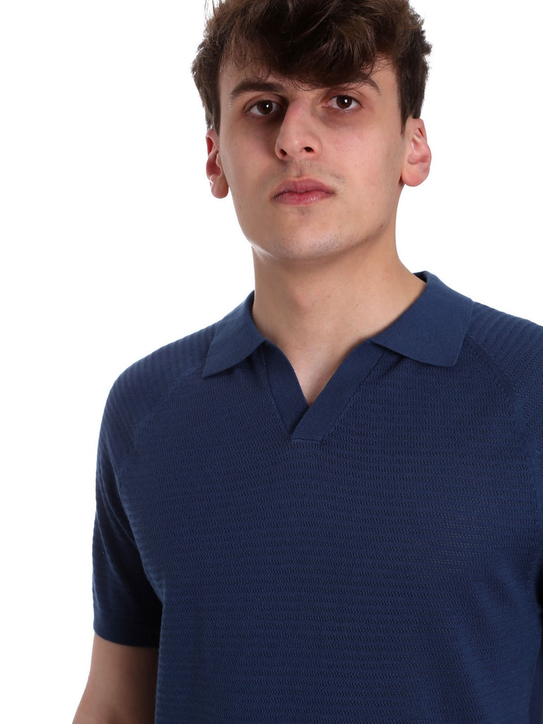 Polo Blu Gaudi Jeans