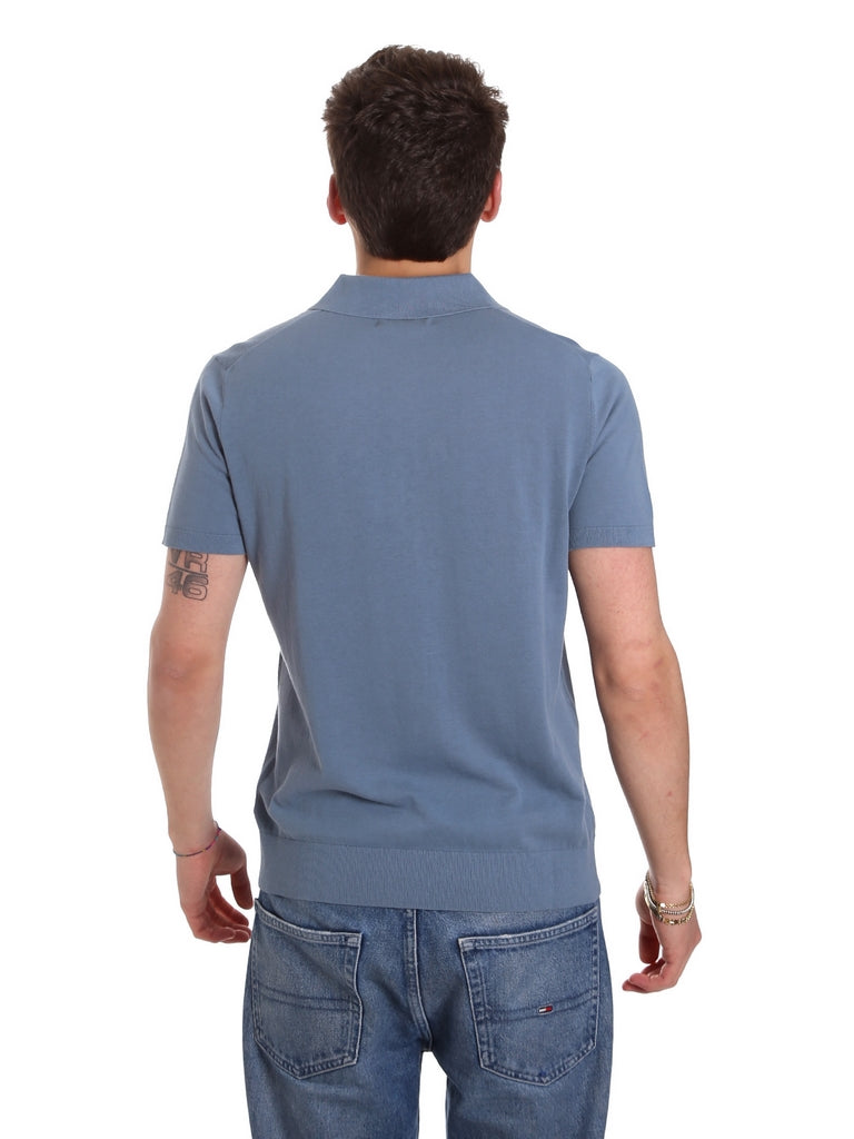 Polo Blu Chiaro Gaudi Jeans