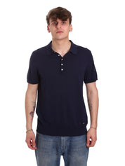 Polo Blu Scuro Gaudi Jeans