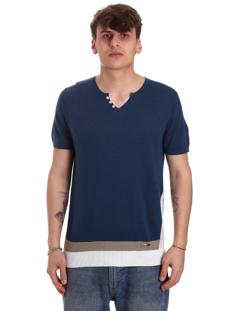 T-shirt Blu Gaudi Jeans