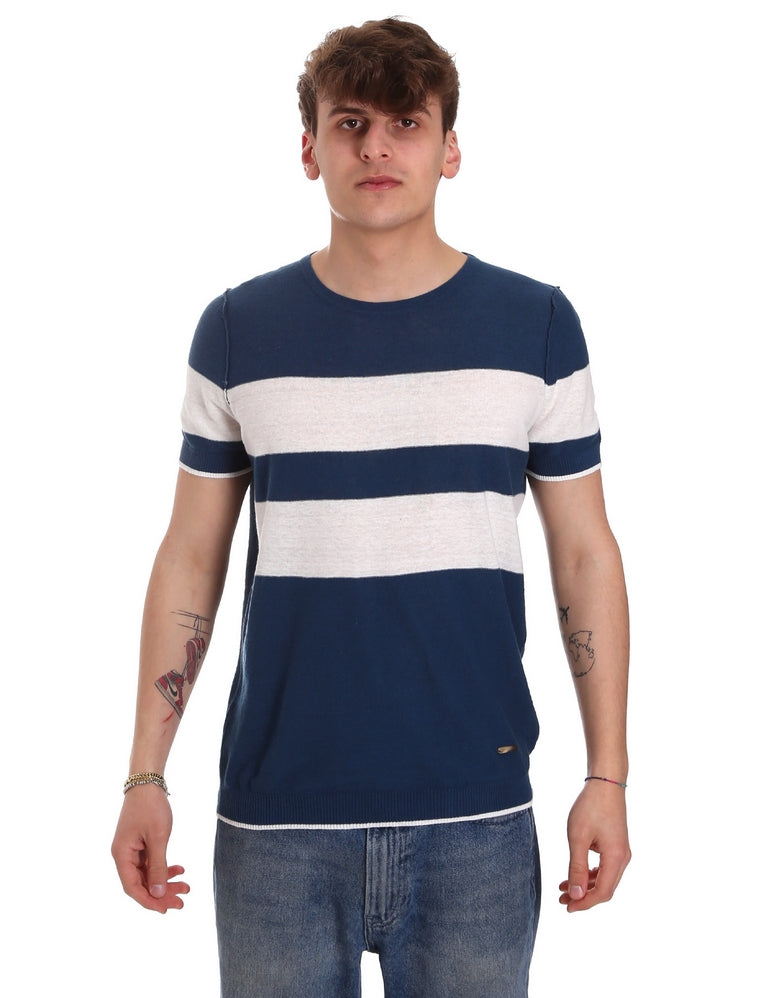 T-shirt Blu Gaudi Jeans