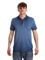 Polo Blu Gaudi Jeans