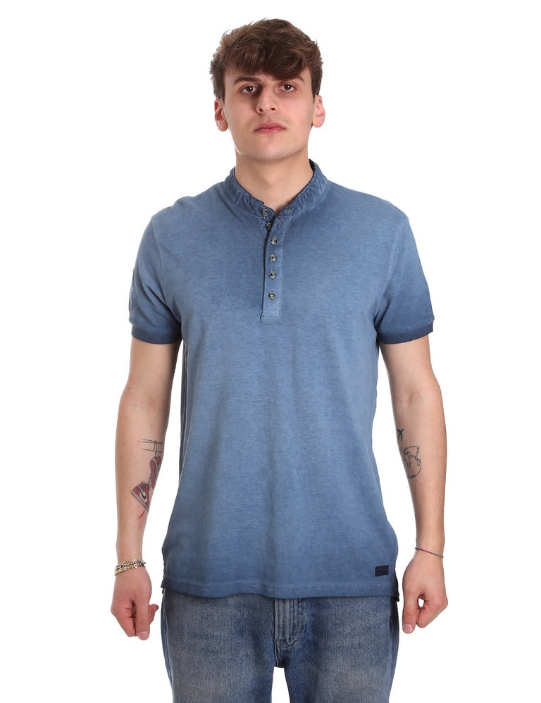 Polo Blu Gaudi Jeans