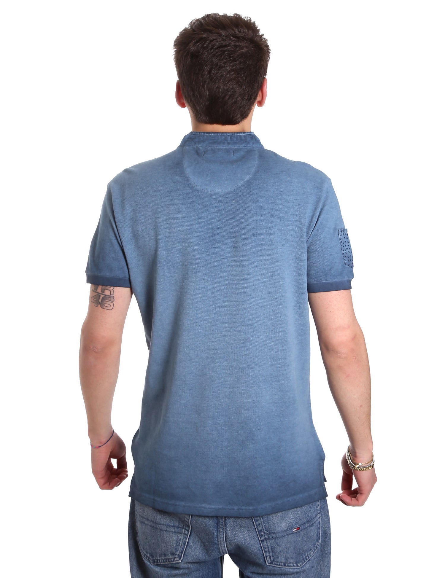 Polo Blu Gaudi Jeans