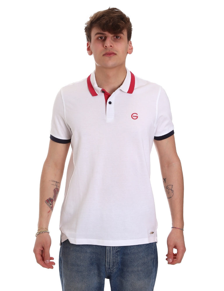 Polo Bianco Gaudi Jeans