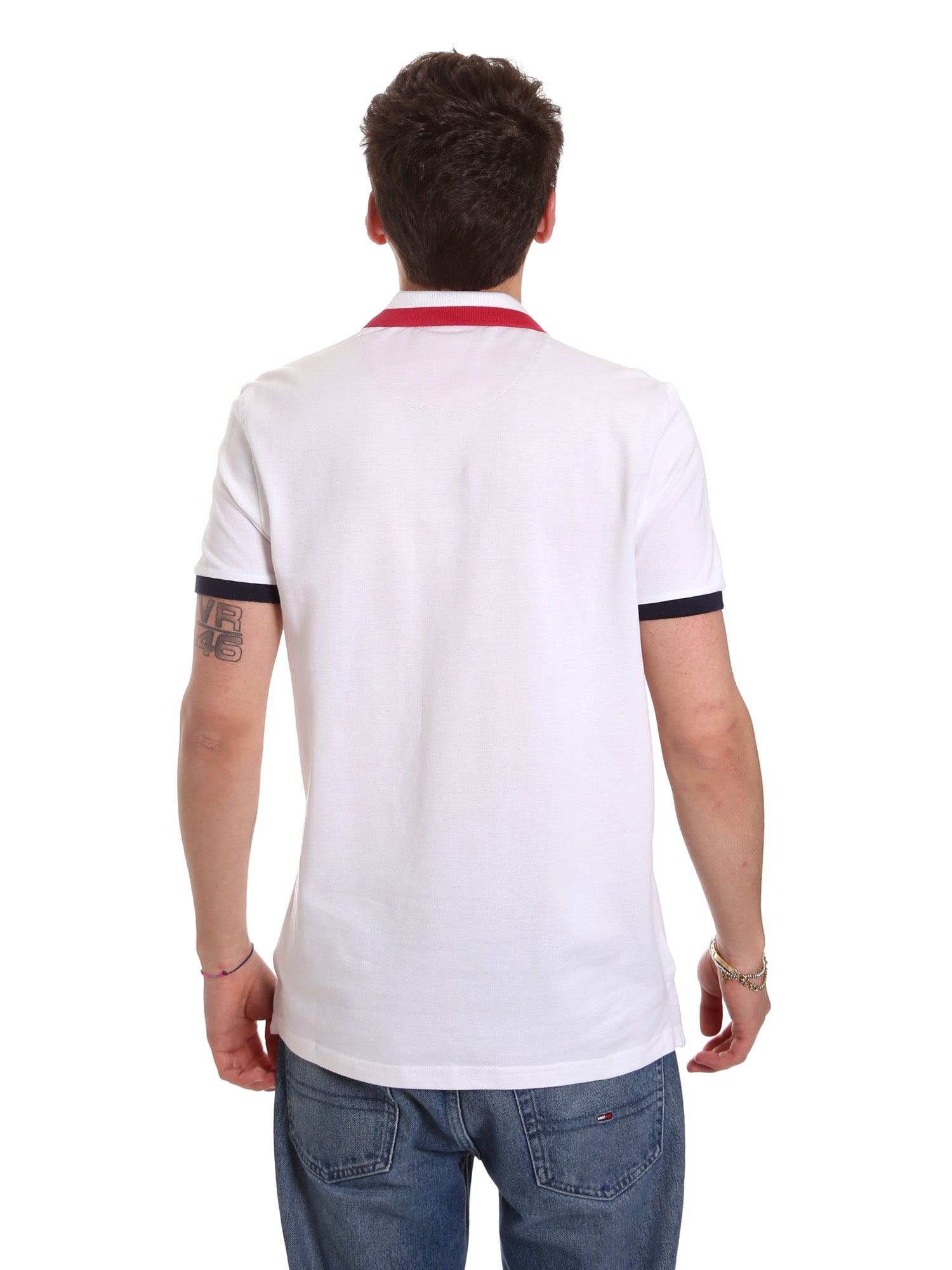 Polo Bianco Gaudi Jeans