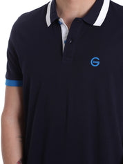 Polo Blu Gaudi Jeans