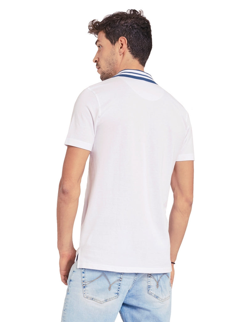 Polo Bianco Gaudi Jeans