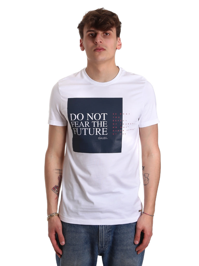 T-shirt Bianco Gaudi Jeans