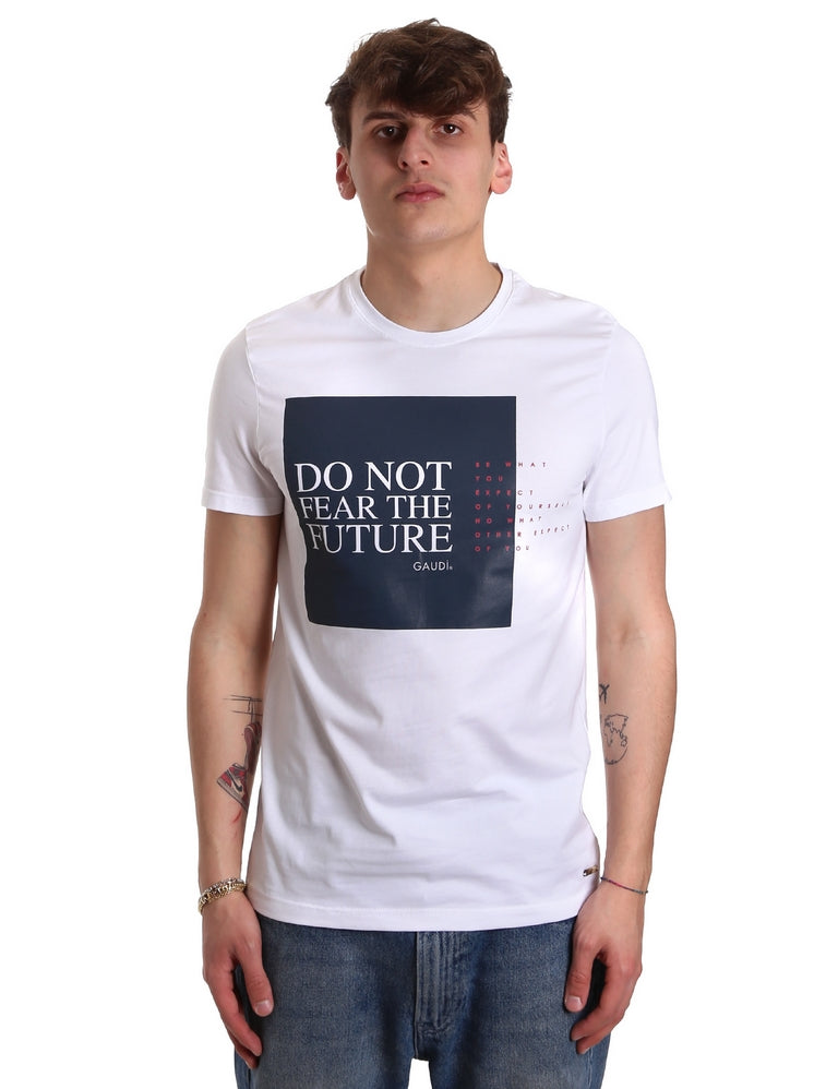 T-shirt Bianco Gaudi Jeans