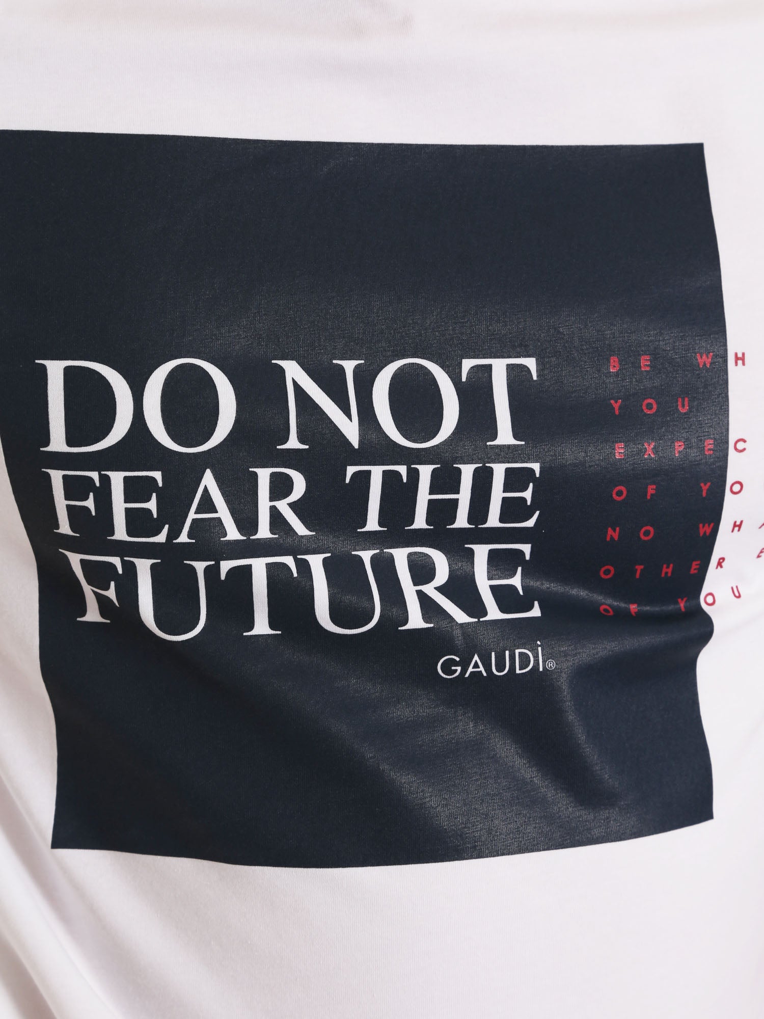 T-shirt Bianco Gaudi Jeans