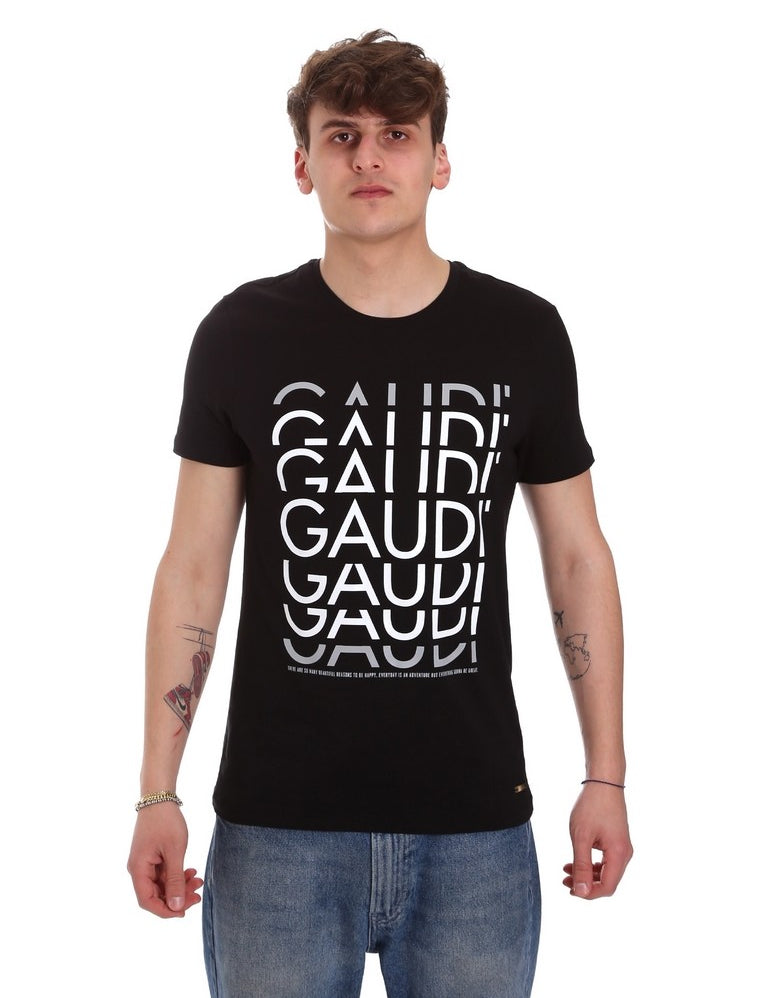 T-shirt Nero Gaudi Jeans