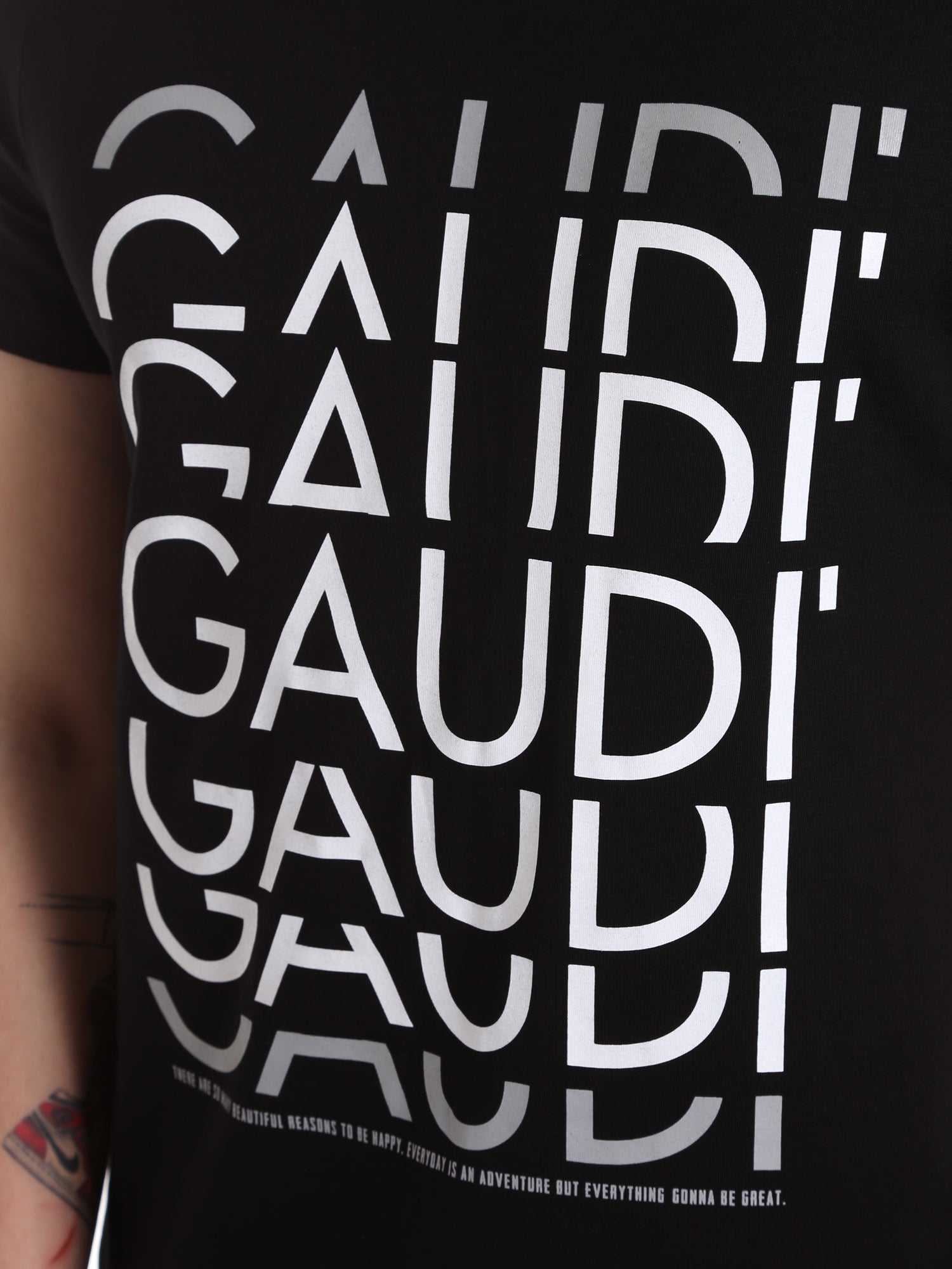 T-shirt Nero Gaudi Jeans