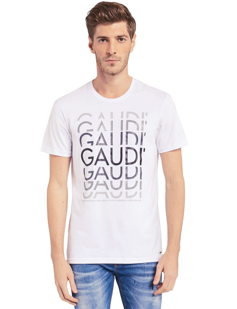 T-shirt Bianco Gaudi Jeans