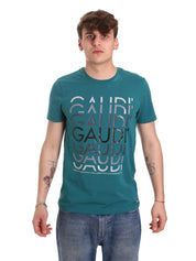 T-shirt Verde Gaudi Jeans