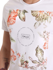T-shirt Bianco Gaudi Jeans