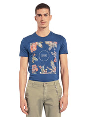T-shirt Blu Gaudi Jeans