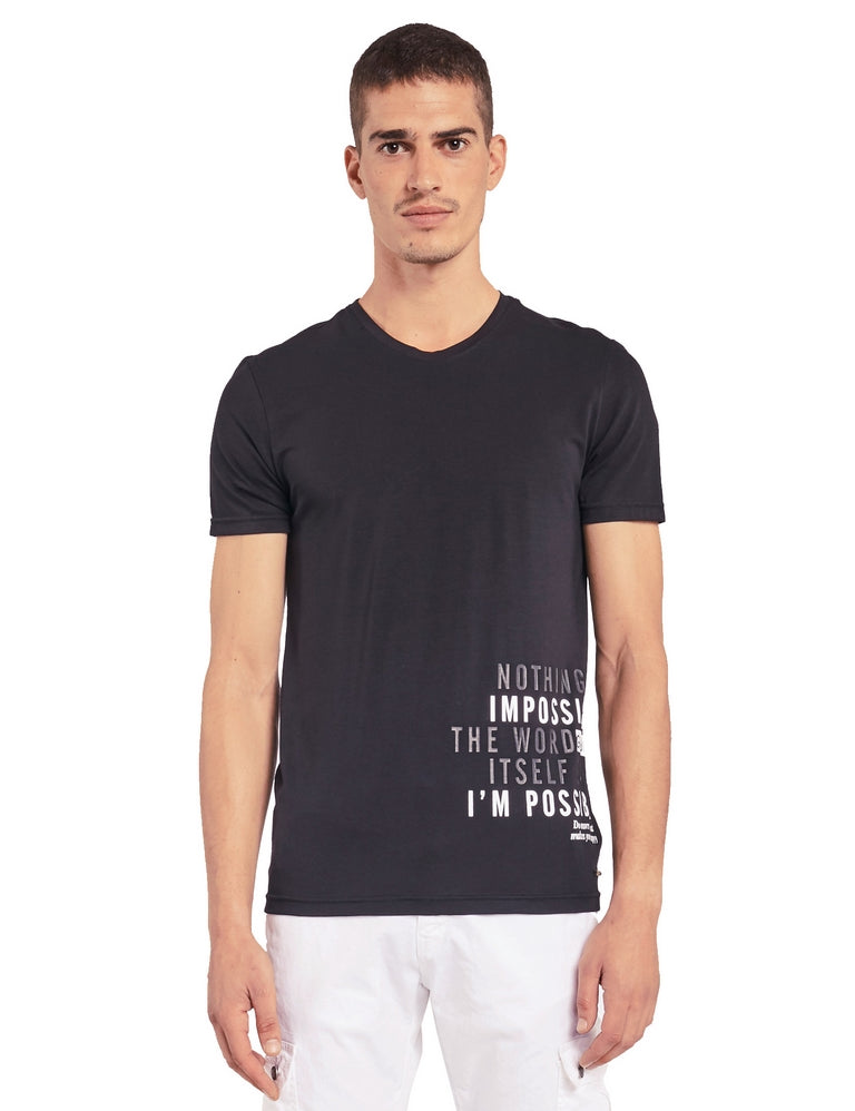 T-shirt Nero Gaudi Jeans