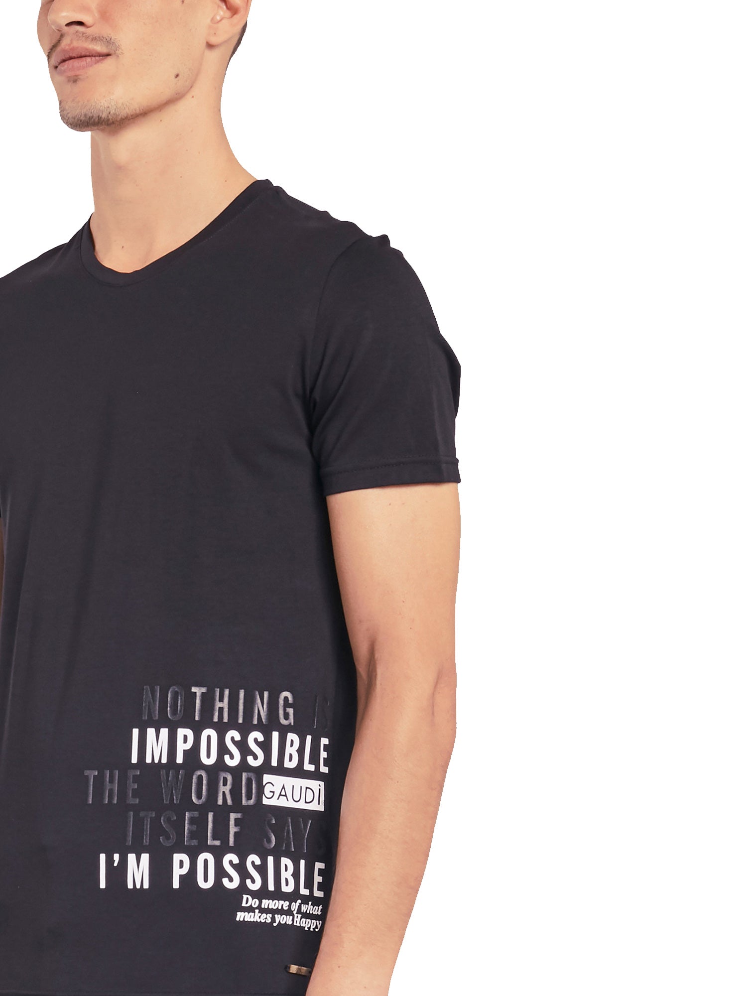 T-shirt Nero Gaudi Jeans